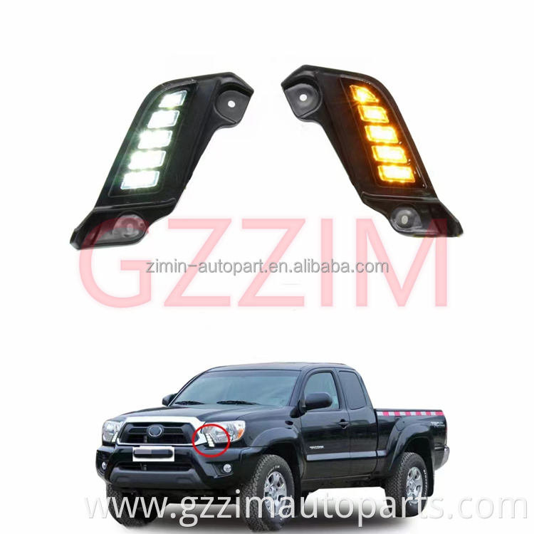 Hot selling DRL Front Grille lamp Car LED Daytime Running Light For Tacoma 2012-2015